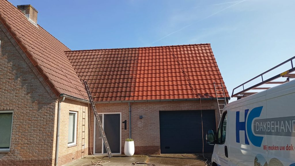 Professionele dakreiniging met stoom